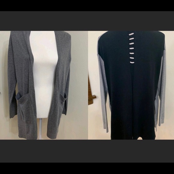 💥last chance! NEVER WORN Label + Thread Colorblock Cardigan - Picture 1 of 6